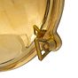 Soho Lighting Carlisle Half Cover IP65 Outdoor & Bathroom Polished Solid Brass Wall Light