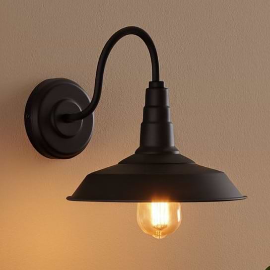 Matt Black Industrial Wall Light - Argyll - Soho Lighting