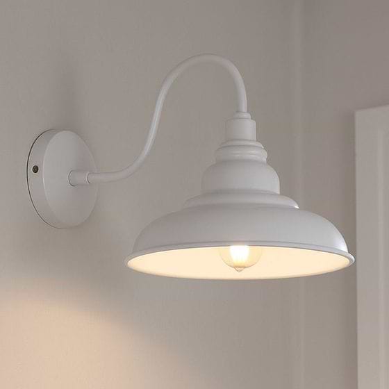 Grey Haze Reclaimed Style Wall Light - Portland