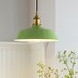 Mint Green Chancery Painted Pendant Light