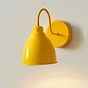 Mustard Yellow Wall Light - Oxford Vintage - Soho Lighting