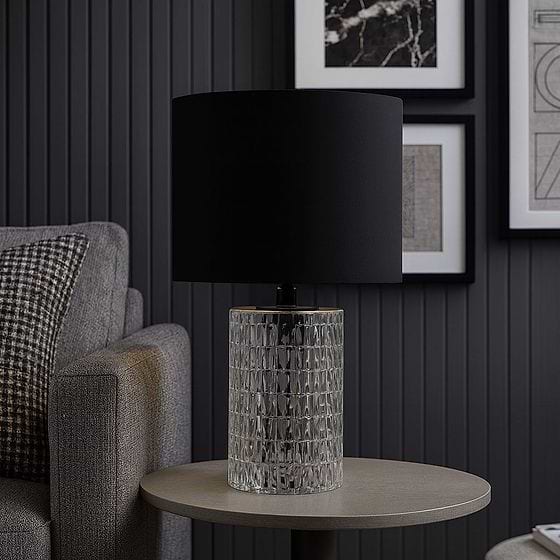 Eglo Sapuara Black E27 Table Light