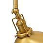 Soho Lighting Claridge Lacquered Antique Solid Brass Adjustable Reading & Picture Wall Light