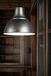 Compton Black Coffee Caged Bell Hallway Pendant Light