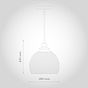 Cambridge Rose Gold Metal Mesh Kitchen Island Pendant Light