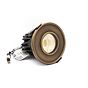 Soho Lighting Aged Brass CCT Dim To Warm LED Downlight Fire Rated IP65