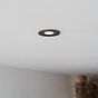 8 Pack - Soho Lighting Black Nickel LED Downlights, Fire Rated, Fixed, IP65, CCT Switch, High CRI, Dimmable