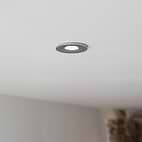 Soho Lighting Polished Chrome LED Downlights, Fire Rated, Fixed, IP65, CCT Switch, High CRI, Dimmable