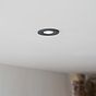 4 Pack - Soho Lighting Graphite Grey LED Downlights, Fire Rated, Fixed, IP65, CCT Switch, High CRI, Dimmable