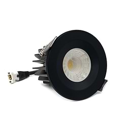 Soho Lighting Squid Ink Blue LED Downlights, Fire Rated, Fixed, IP65, CCT Switch, High CRI, Dimmable