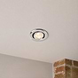 Soho Lighting Polished Chrome Adjustable 3K Warm White Tiltable LED Downlights, Fire Rated, IP44, High CRI, Dimmable