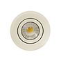 Soho Lighting Cream 3K Warm White Tiltable LED Downlights, Fire Rated, IP44, High CRI, Dimmable