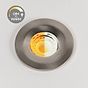 Soho Lighting Brushed Chrome CCT Dim To Warm LED Downlight Fire Rated IP65