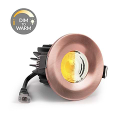 Copper Dim to Warm Downlight
