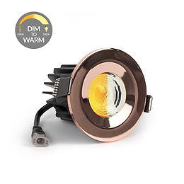 Copper Dim to Warm Downlight
