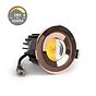 Soho Lighting Polished Copper CCT Dim To Warm LED Downlight Fire Rated IP65