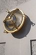 Soho Lighting Carlisle Trine IP65 Outdoor & Bathroom Lacquered Solid Brass Prismatic Glass Wall Light