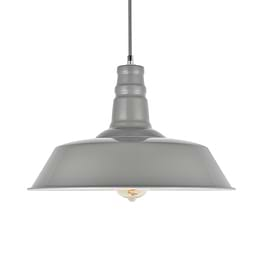 Argyll Industrial Pendant Light French Grey