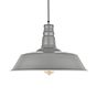 French Grey Industrial Breakfast Bar Pendant Light - Argyll