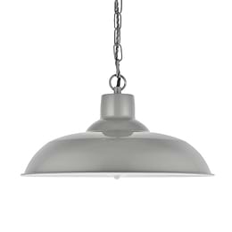 French Grey Hallway Pendant Light