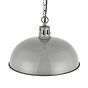 French Grey Rustic Dome Dining Room Pendant Light - Berwick - Soho Lighting