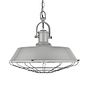 French Grey Cage Industrial Kitchen Island Pendant Light - Brewer Cage - Soho Lighting