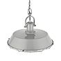 French Grey Cage Industrial Kitchen Island Pendant Light - Brewer Cage