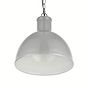 French Grey Industrial Hallway Hallway Pendant Light - Wardour