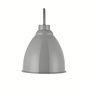 Satin French Grey Vintage Wall Light - Oxford