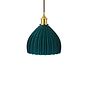 Large Scallop Shell Emerald Green Pendant Light