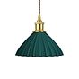 Scallop Shell Emerald Green Pendant Light