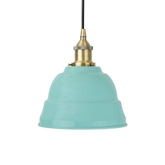 Duck Egg Blue Lincoln Painted Pendant Light