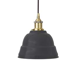 Slate Grey Small Pendant Light