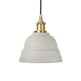 Pale Grey Lincoln Painted Pendant Light