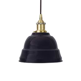 Navy Blue Lincoln Painted Pendant Light