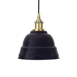 Navy Blue Small Pendant Light