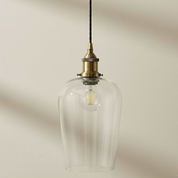  Vase Glass Pendant Light
