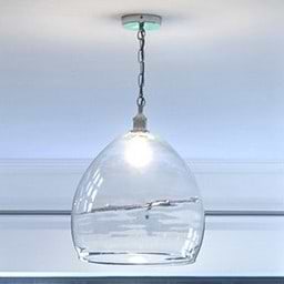  Dome Glass Pendant Light