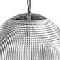 Soho Lighting Hollen Globe Classic Nickel Glass Large Pendant Light