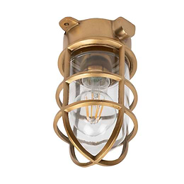 Brass Outdoor Ceiling Light