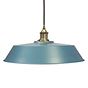 Racing Blue Large Chancery Painted Pendant Light