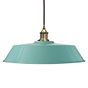 Duck Egg Blue Large Chancery Painted Pendant Light