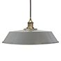 French Grey Large Chancery Painted Pendant Light