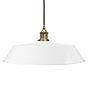 White Large Pendant Light - Large Chancery