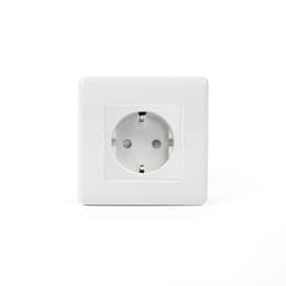 White Schuko Socket