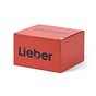 Lieber Silk White 3 Gang Trailing Edge Dimmer Switch 150W LED (300w Halogen/Incandescent) - Curved Edge