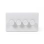 4 Gang Trailing Edge LED Dimmer Switch