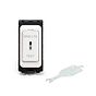 Lieber-Silk-White-20AX-Double-Pole-Grid-Switch-Printed-"EMG-LTG-TEST"