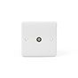 White Urea ST Range 1 Gang TV Socket 