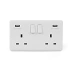 2 Gang USB Socket